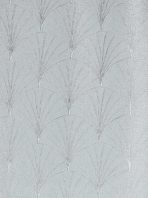 Par de pequeñas cortinas bordadas al estilo art déco - Kiabi