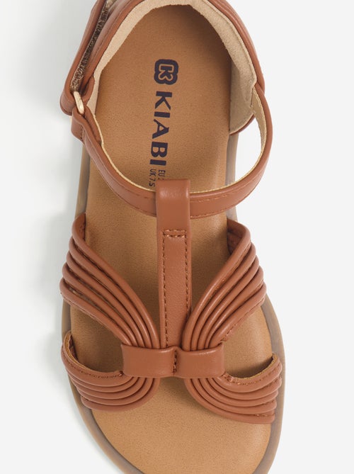 Par de sandalias con cierre de velcro - Kiabi Par de sandalias con cierre de velcro - Kiabi