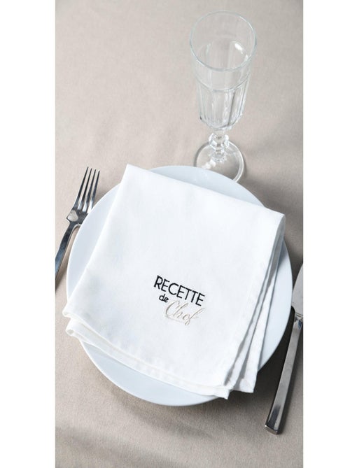 Par de servilletas de mesa Bicolor - Kiabi