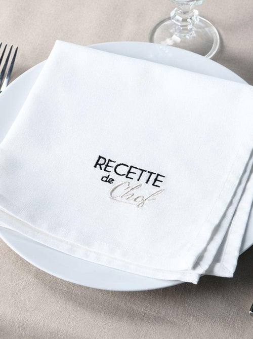 Par de servilletas de mesa Bicolor - Kiabi
