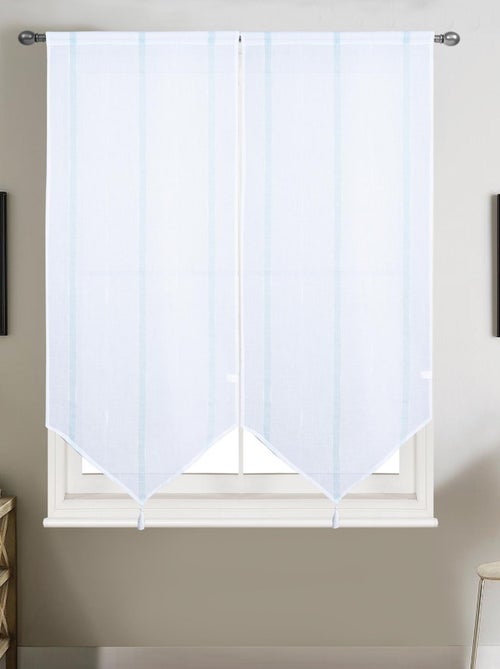 Par de unidades acristaladas con rayas verticales brillantes - Kiabi