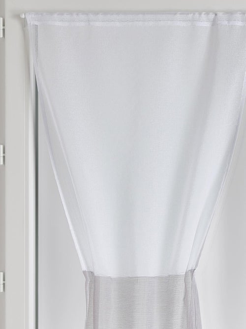 Par de ventanas de estameña bicolor - Kiabi