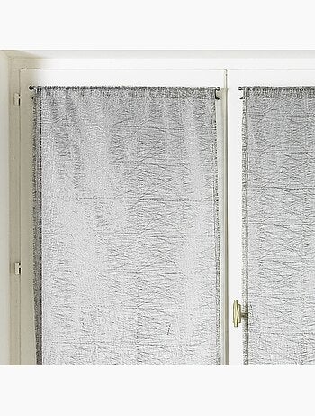 Par de visillos de organza lisos