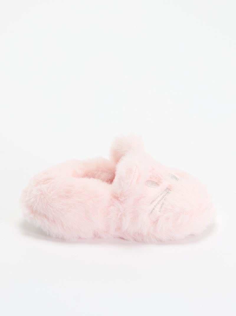 Par de zapatillas "Ratón" Rosa - Kiabi