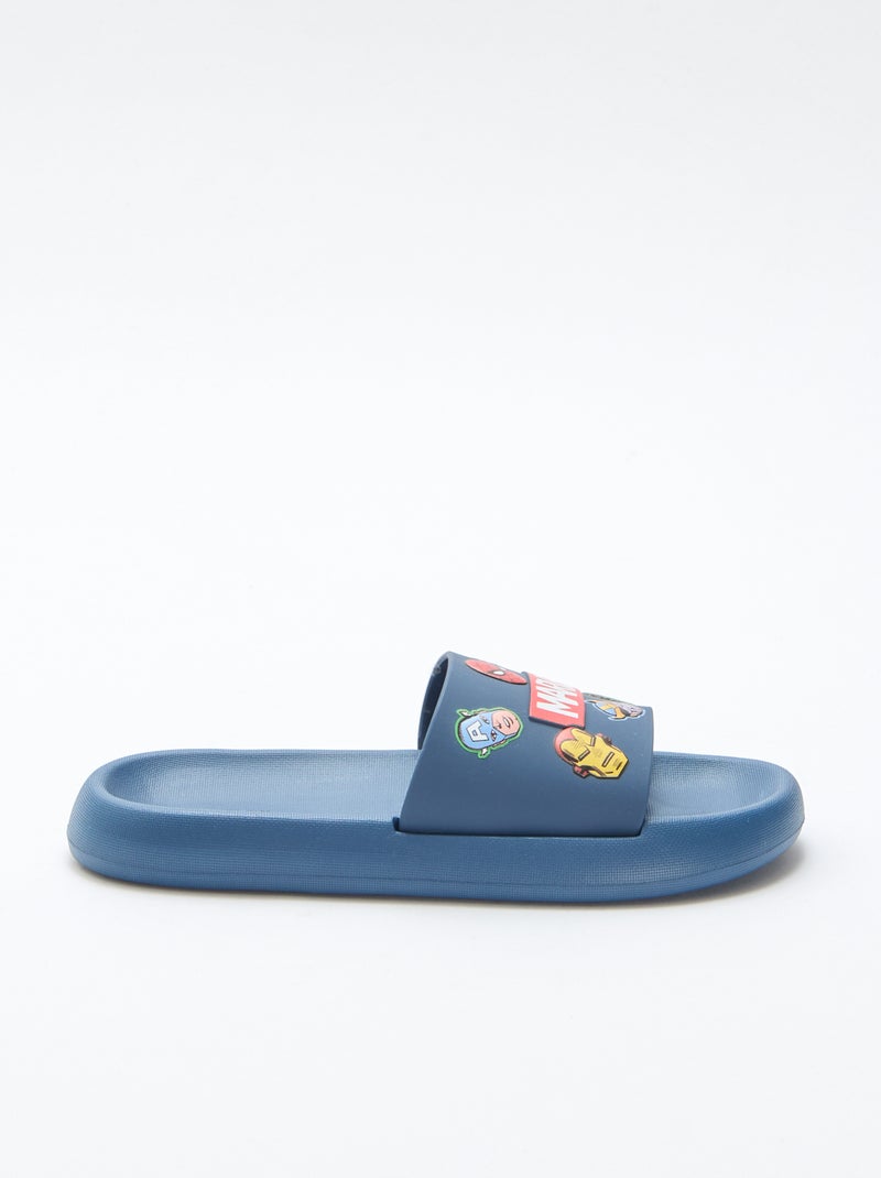 Par de zapatillas tipo mules animadas 'Marvel' 'Avengers' Negro - Kiabi
