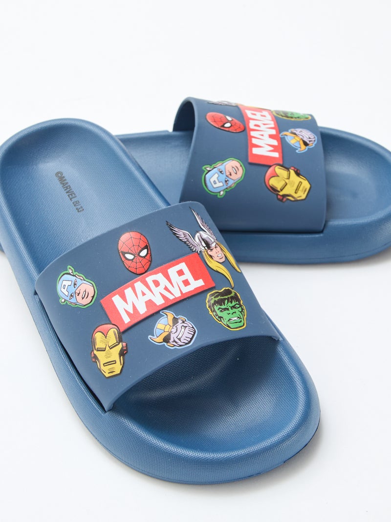 Par de zapatillas tipo mules animadas 'Marvel' 'Avengers' Negro - Kiabi