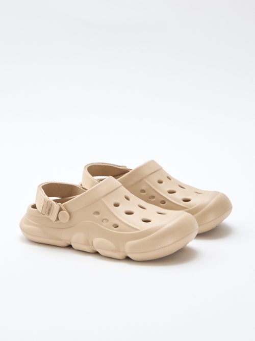 Par de zuecos de playa cerrados - Kiabi