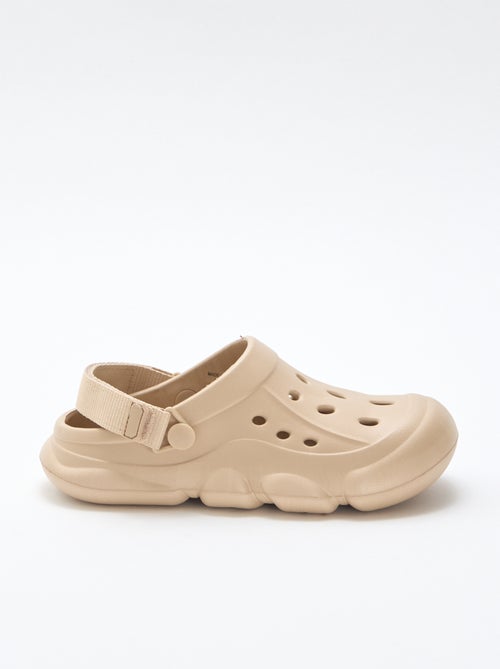 Par de zuecos de playa cerrados - Kiabi