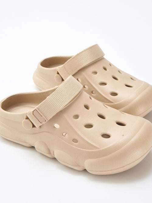 Par de zuecos de playa cerrados - Kiabi