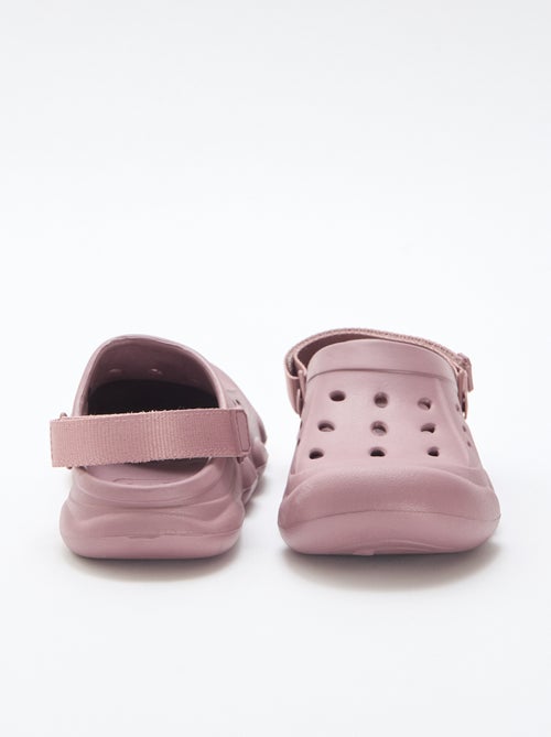 Par de zuecos de playa cerrados - Kiabi