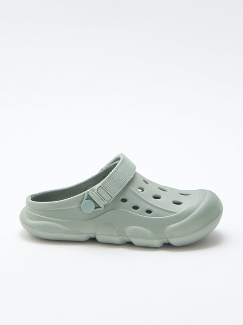 Par de zuecos de playa cerrados - Kiabi