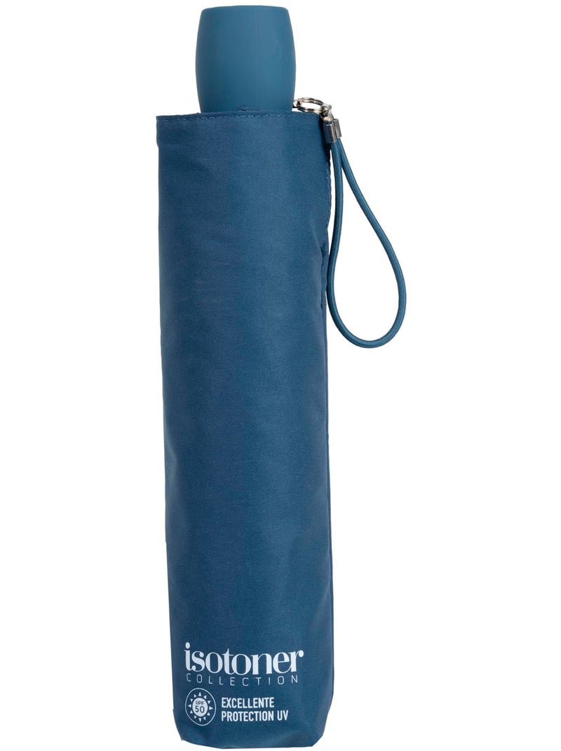 Paraguas  Anti-UV, bajo precio, sólido y ultra repelente al agua mujer Isotoner Azul Azul - Kiabi
