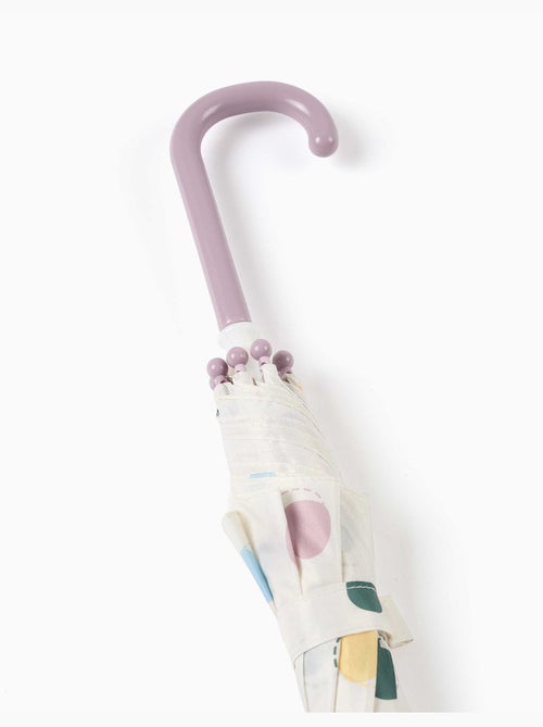Paraguas automático con estampado de lunares - Kiabi Paraguas automático con estampado de lunares - Kiabi
