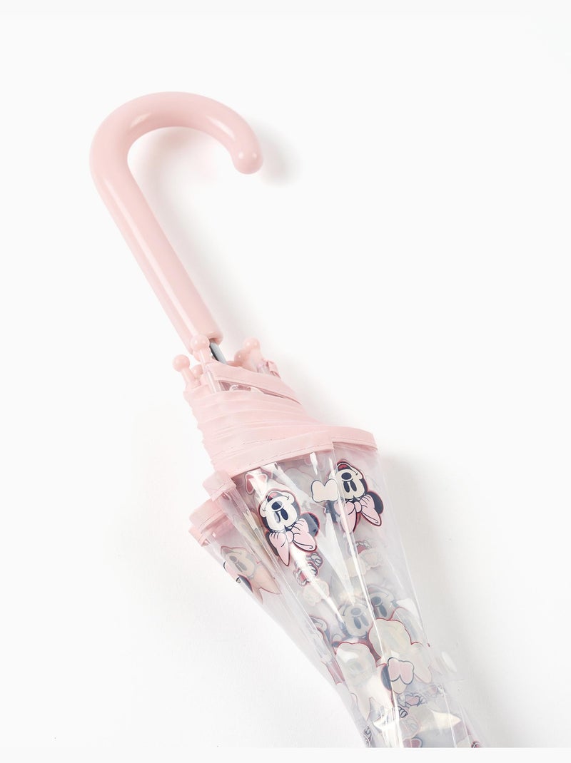 Paraguas automático con estampado de Minnie Blanco - Kiabi