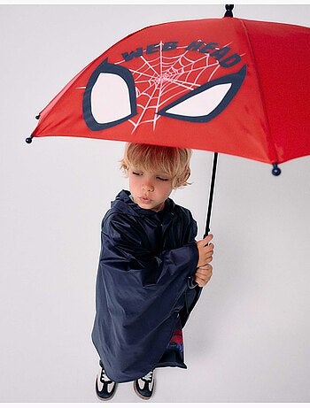 Paraguas automático con estampado de Spider-Man