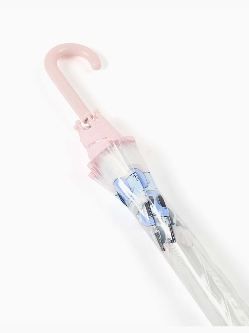 Paraguas automático con estampado de stitch Rosa - Kiabi