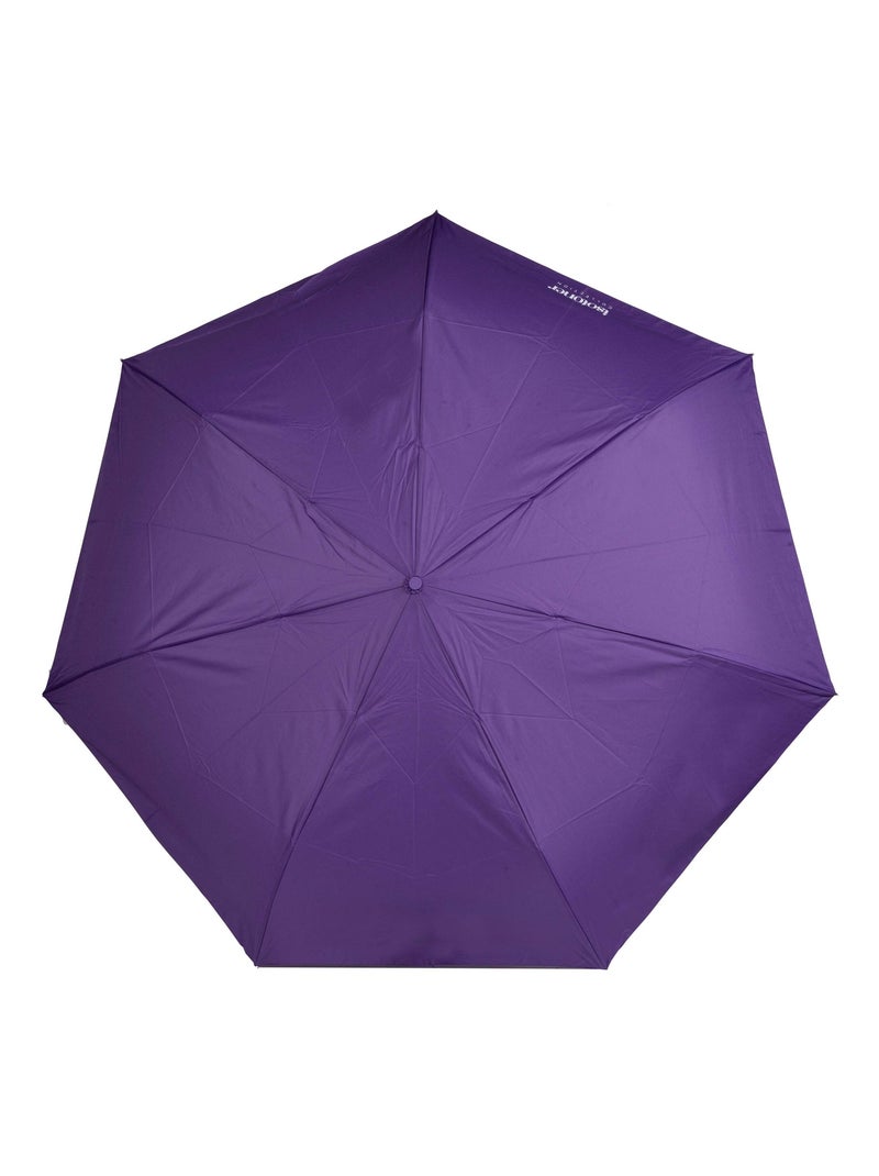 Paraguas  bajo precio, apertura manual adulto mixto Isotoner Violeta oscuro - Kiabi