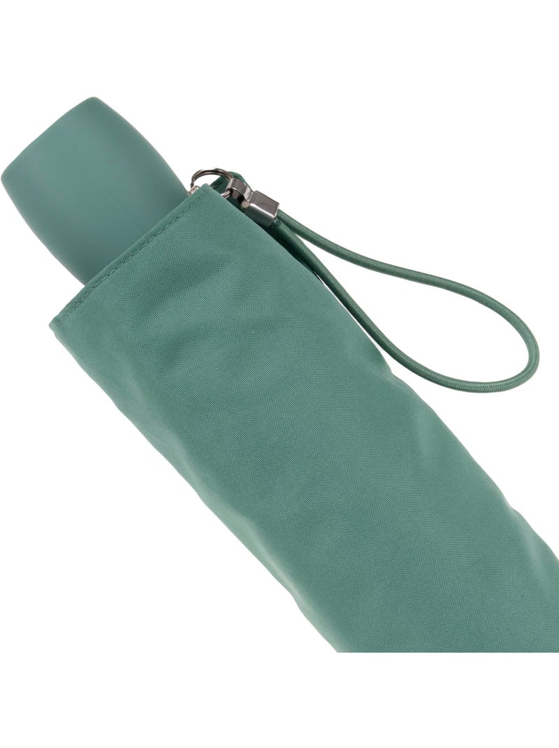 Paraguas  bajo precio, sólido y ultra repelente al agua mujer Isotoner Verde pastel - Kiabi