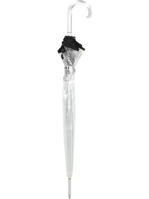 Paraguas bastón automático, campana transparente, resistencia al viento mujer isotoner - Kiabi Paraguas bastón automático, campana transparente, resistencia al viento mujer isotoner - Kiabi