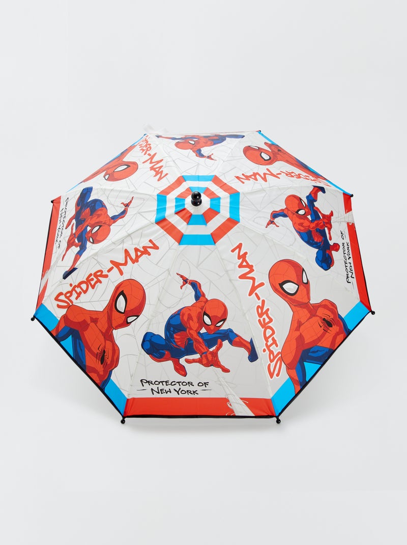 Paraguas bastón 'Spider-man' azul - Kiabi