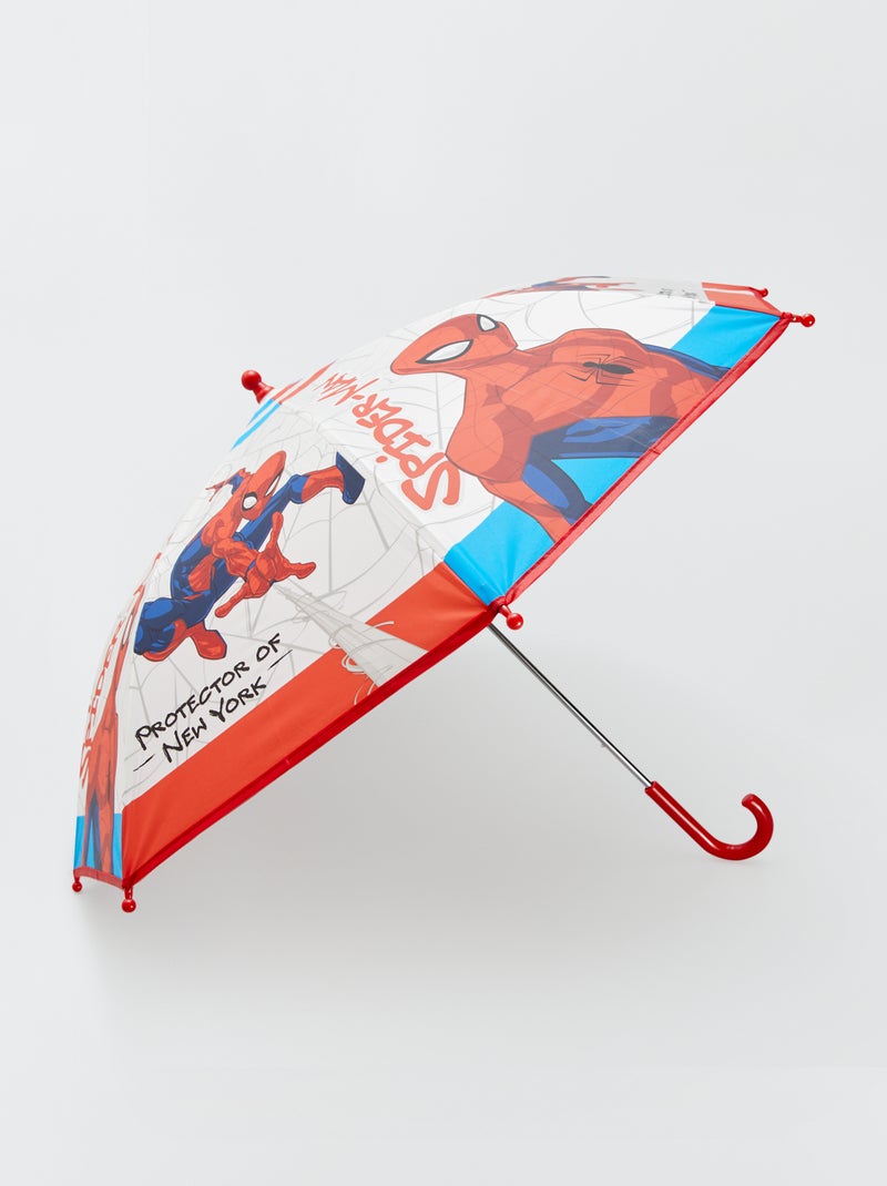 Paraguas bastón 'Spider-man' ROJO - Kiabi