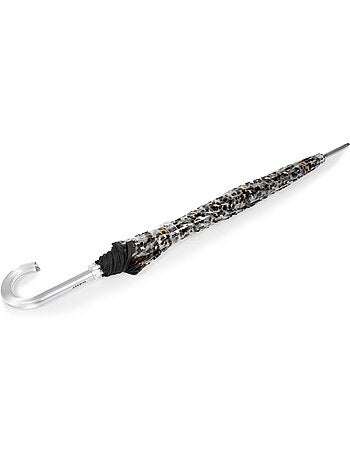 Paraguas bastón, timbre Transparente, a prueba de viento, manual mujer Isotoner