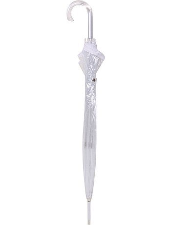 Paraguas campana transparente con dosel de 85 cm mujer isotoner
