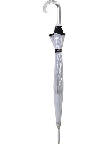 Paraguas campana transparente con dosel de 85 cm mujer isotoner