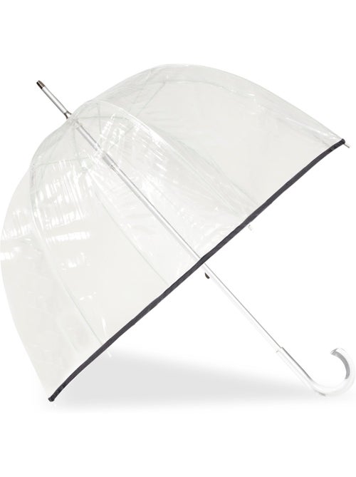 Paraguas  campana transparente con dosel de 85 cm mujer isotoner - Kiabi