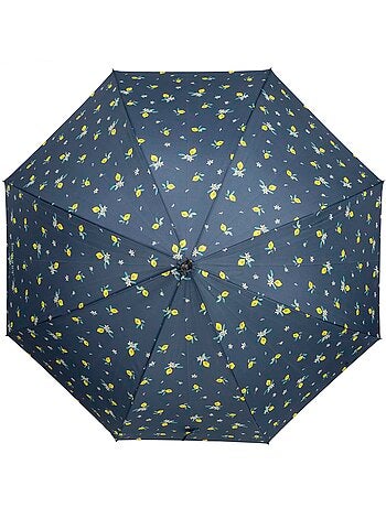 Paraguas caña, ultrapermeable, sólida, Apertura automática/cierre manual mujer Isotoner