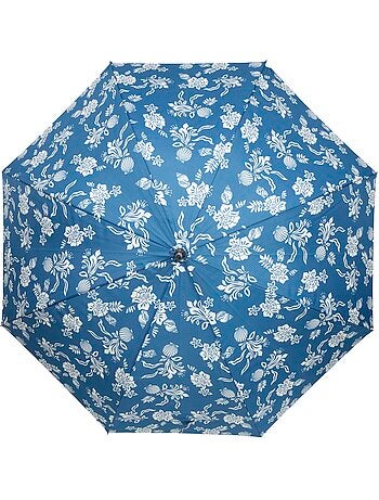 Paraguas caña, ultrapermeable, sólida, Apertura automática/cierre manual mujer Isotoner