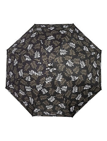 Paraguas caña, ultrapermeable, sólida, Apertura automática/cierre manual mujer Isotoner