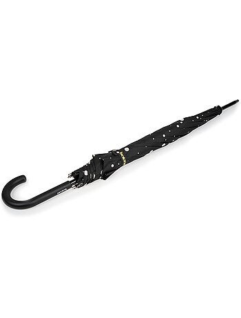 Paraguas caña, ultrapermeable, sólida, Apertura automática/cierre manual mujer Isotoner