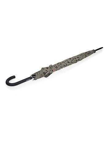 Paraguas caña, ultrapermeable, sólida, Apertura automática/cierre manual mujer Isotoner