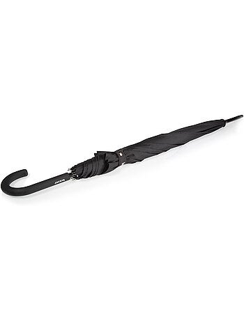 Paraguas caña, ultrapermeable, sólida, Apertura automática/cierre manual mujer Isotoner