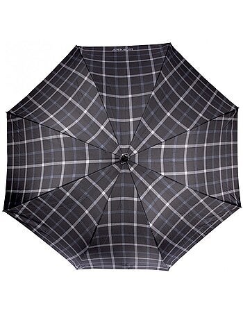 Paraguas caña, ultrapermeable, sólida, Apertura automática/cierre manual mujer Isotoner