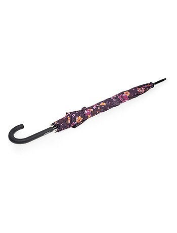 Paraguas caña, ultrapermeable, sólida, Apertura automática/cierre manual mujer Isotoner