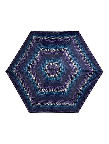 Paraguas compacto, 17,5 cm, resistente, apertura/cierre manual adulto mixto isotoner