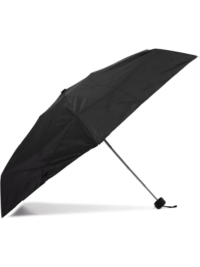 Paraguas  compacto, 17,5 cm, resistente, apertura/cierre manual adulto mixto isotoner Negro - Kiabi