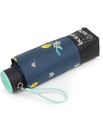 Paraguas compacto, robusto, ultra repelente al agua, apertura manual Tecnología mujer Isotoner