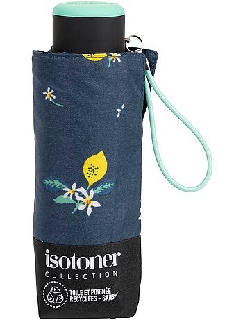 Paraguas compacto, robusto, ultra repelente al agua, apertura manual Tecnología mujer Isotoner