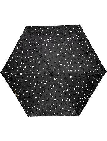 Paraguas compacto, robusto, ultra repelente al agua, apertura manual Tecnología mujer Isotoner