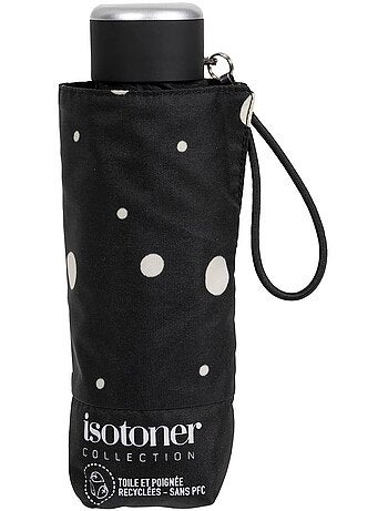 Paraguas compacto, robusto, ultra repelente al agua, apertura manual Tecnología mujer Isotoner