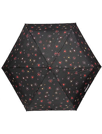 Paraguas compacto, robusto, ultra repelente al agua, apertura manual Tecnología mujer Isotoner