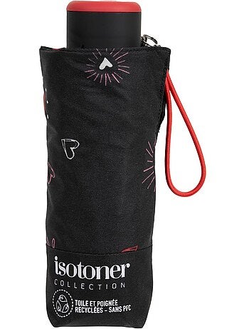 Paraguas compacto, robusto, ultra repelente al agua, apertura manual Tecnología mujer Isotoner