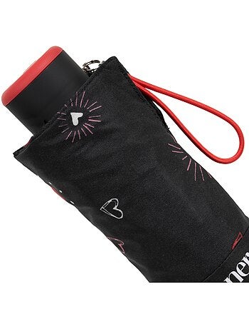 Paraguas compacto, robusto, ultra repelente al agua, apertura manual Tecnología mujer Isotoner