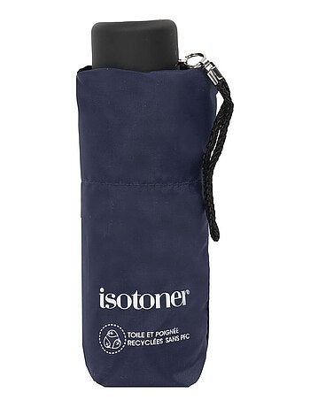 Paraguas compacto, sólido, Apertura/cierre manual adulto mixto Isotoner