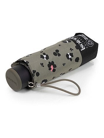 Paraguas compacto, robusto, ultra repelente al agua, apertura manual Tecnología mujer Isotoner