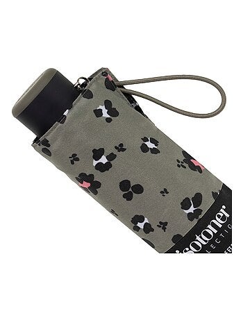 Paraguas compacto, robusto, ultra repelente al agua, apertura manual Tecnología mujer Isotoner