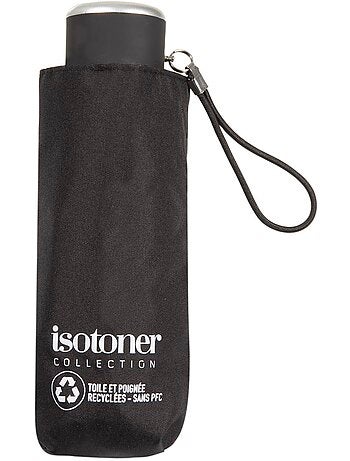 Paraguas compacto, robusto, ultra repelente al agua, apertura manual Tecnología mujer Isotoner